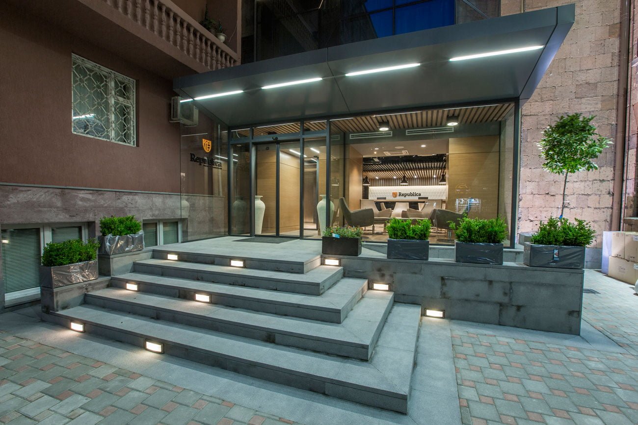 photo of the entrance group of boutique hotel REPUBLIC, Yerevan
