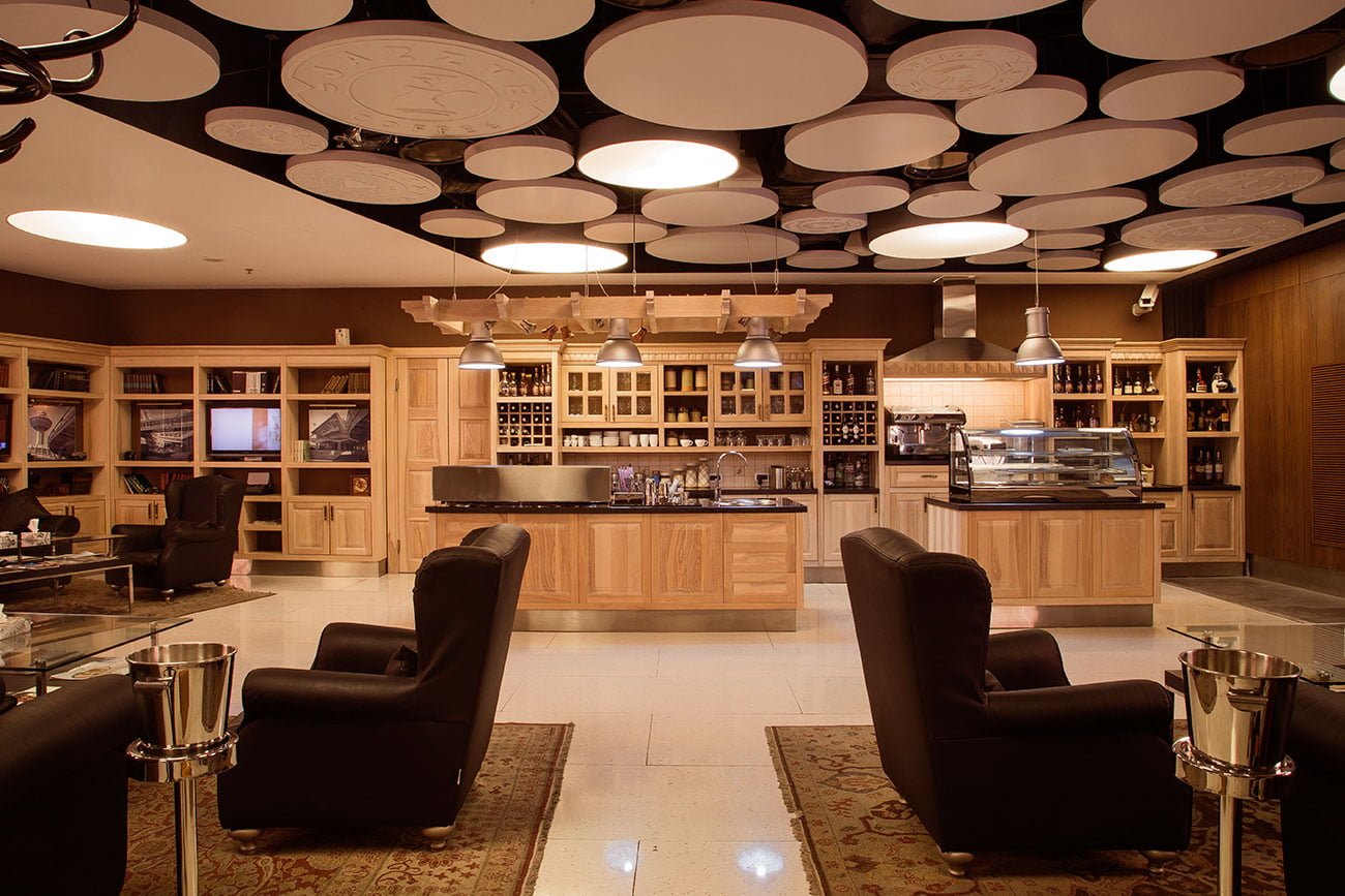photo of the business lounge for passengers of Zvartnots International Airport JAZZVE