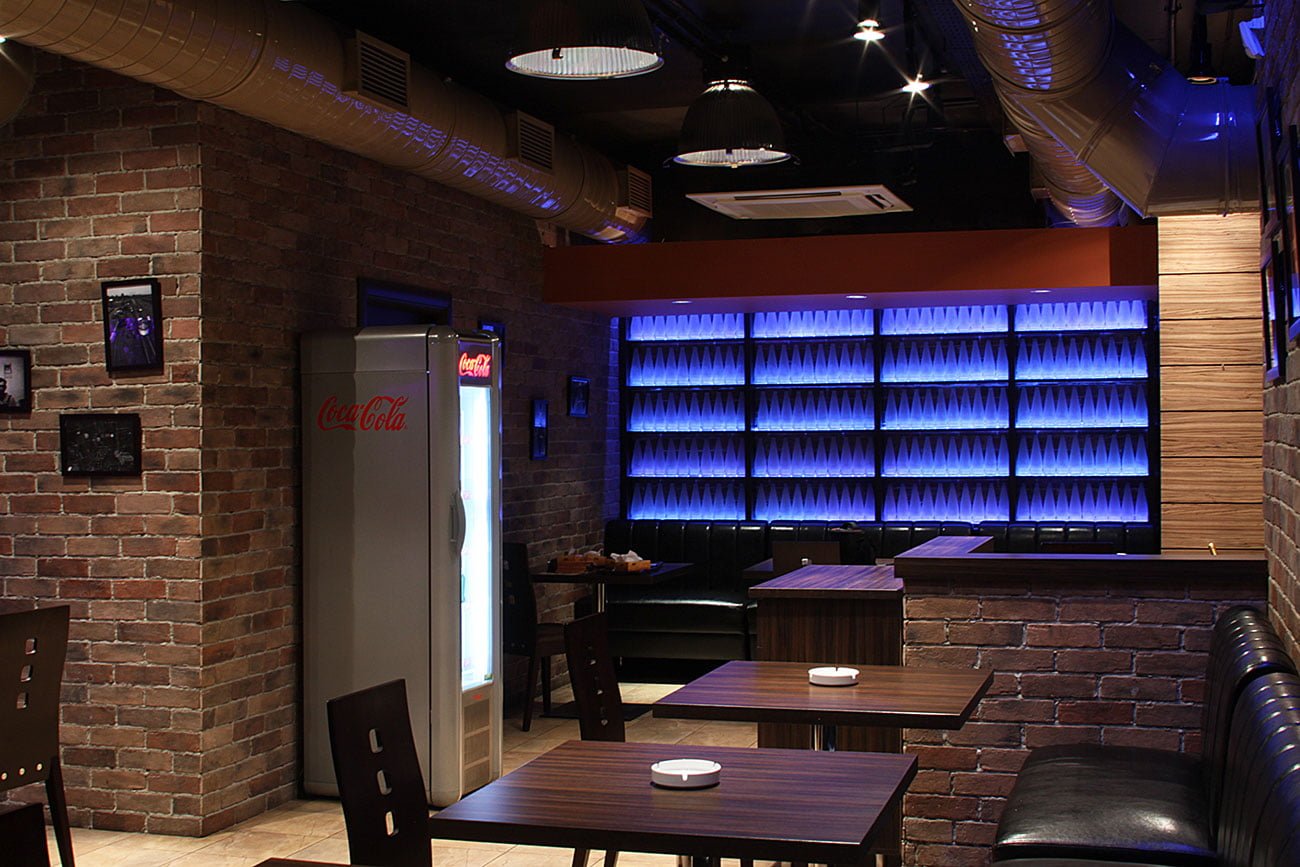 фото ДЖАСТ КАФЕ дизайн интерьера ресторана и кафе в стиле ретро от IMAGEMAN