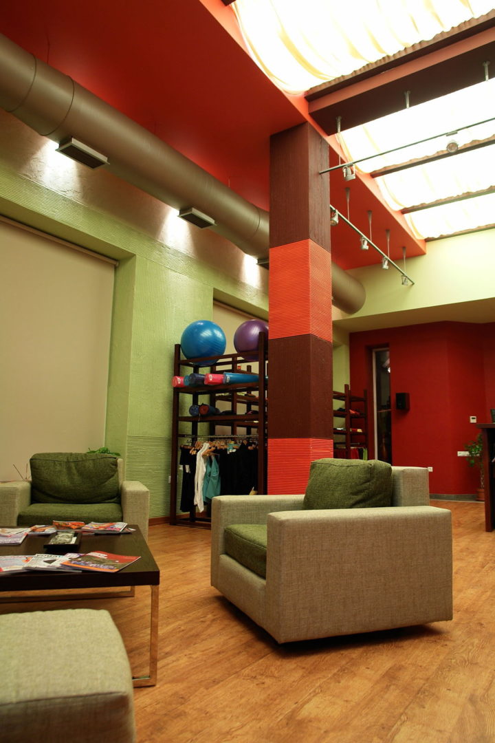 photo lounge areas of SHOONCH studio Yoga Pilates studio SPA DESIGN of IMAGEMAN studio